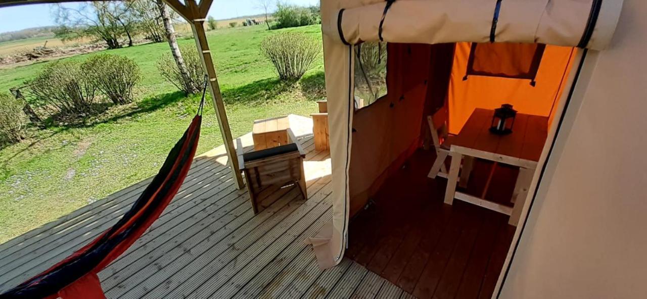 Tente Cabane Du Camping Hautoreille Бан Экстерьер фото